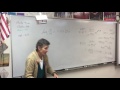 Video 11-15-16  Precal A (part 2)