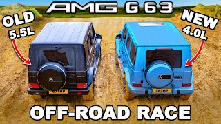 New G63 v Old G63: OFF-ROAD RACE!