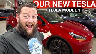 Tesla Model Y - Our New Tesla Is Here!!! Why We Decided To Do It \u0026 Quick Overview