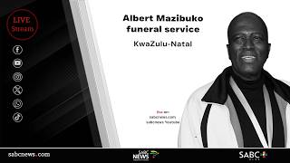 Funeral service for Ladysmith Black Mambazo co-founder, Albert Mazibuko