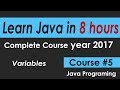 Java Programming Tutorial 5 Variables ---  learn java Complete Course in 8 hours
