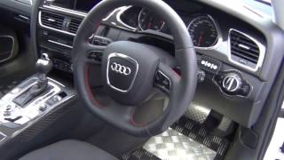 H23年 アウディ A4　アバント(B8)「2.0TFSI」 S4\u0026RS4風カスタム多数あり!！コンピーターチューン！かなり速いです！機関上々!!極美車☆