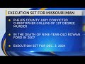 Missouri sets execution date for man convicted in Rowan Ford murder