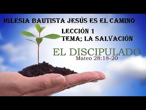 LECCIÓN 1 LA SALVACIÓN - YouTube