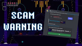 DISCORD SCAM WARNING! Be careful! My game's name is being used for a scam!
