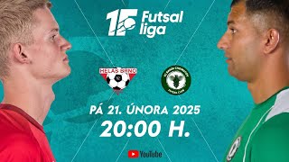 FUTSAL | Helas Brno -  FC Baník Chomutov (1. Futsal liga / 21.kolo)