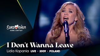 Lidia Kopania - I Don't Wanna Leave • Eurowizja 2009