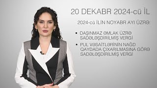 Vergi ödəyicilərinin nəzərinə!