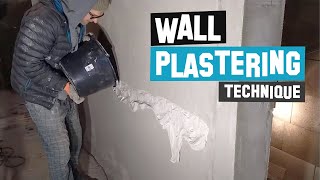 The fastest final plastering trowel Cemix 106 :)