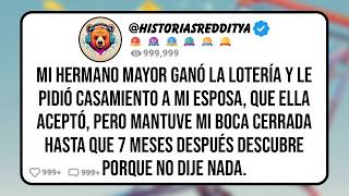 Mi HERMANO Mayor Ganó la Lotería y le Pidió Casamiento a mi Esposa, Que Ella Aceptó, Pero Man...