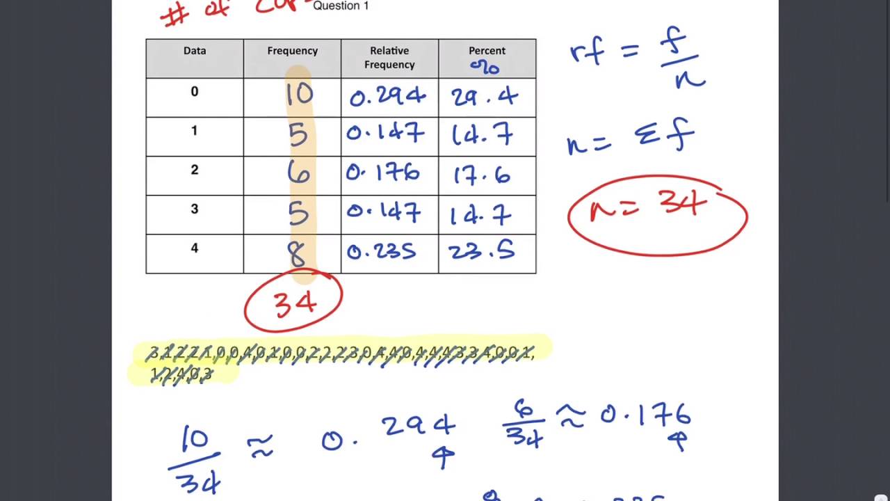 Statistics Lecture 1 1080p Youtube