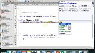 Java GUI Lecture 5 video 1