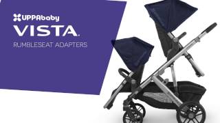 UPPAbaby Vista Stroller - Attaching the RumbleSeat Adapters