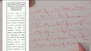 High Court Legal Dictation 70 WPM (350 Words \u0026Outlines for#stenotypist#jkhighcourt#pitmanshorthand