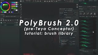 Polybrush Tutorial: Brush library
