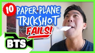 Paper Airplane Fails (BTS)