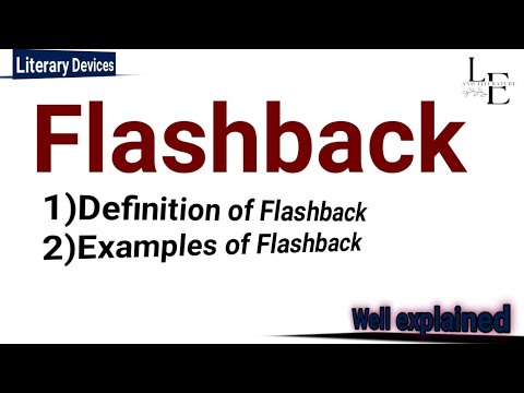 Flashback|Definition|Examples|Significance Of Flashback#literarydevices ...