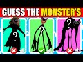 Guess The Monster's Body and EMOJI | Poppy Playtime Chapter 3 + Smiling Critters | Nightmare Catnap