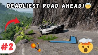 BeamNG: Yeh SUV Toh Gayi! 😱 Kya Main Iss Dangerous Road Par Bach Paunga? (BeamNG Drive Hindi)