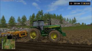 Farming Simulator 17 - John Deere 4755 \u0026 Tatu GAPCR