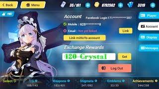 (FREE 120 CRYSTAL!!) New May 2019 - Exchange Code [Honkai Impact 3 SEA]