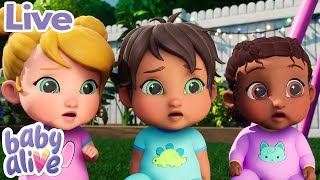 🔴 LIVE: Baby Alive Official 👶 Baby Alive Season 2 🌈 Family Kids Cartoons Livestream