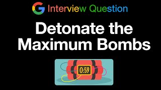 Detonate the Maximum Bombs - Leetcode 2101 - Python