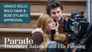 Timothée Chalamet \u0026 Elle Fanning on Bringing Bob Dylan's World To Screen