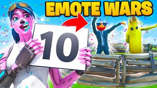 *NEW* Fortnite Emote Wars! INSANE Emote Competition! Best EMOTE \u0026 Emote Combo WINS!