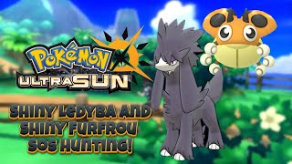 Shiny Ledyba And Shiny Furfrou SOS Hunt In Pokemon Ultra Sun! #shorts