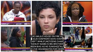 IS BIG BROTHER BEEN BIAS AS HE PUNISHED ALL OF THE HOUSEMATES FOR 24HRS/NATE C@UGHT IN THE ACT