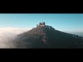 epic view of hohenzollern castle in 4k