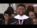 chadwick boseman s powerful howard university commencement speech full usa today