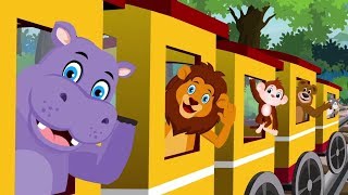 Wild Animal Express | Kids Songs & Cartoon Videos For Children