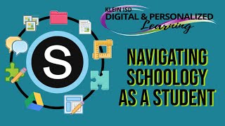 Student Navigating Schoology
