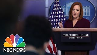 White House Holds Press Briefing On J&J Vaccine Pause | NBC News