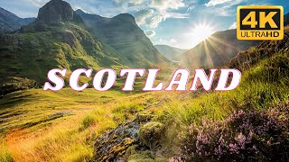 Scenic Relaxation - Scotland 4K | Scotland Relaxation | Calming music, Stress relief, Nature video