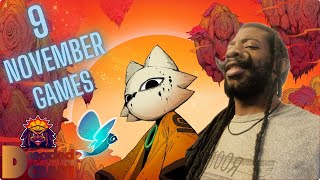 9 New November Games