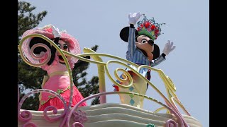 2010年(平成22年)1日目⑤東京ディズニーランド スペシャルパレード ディズニー・イースターワンダーランド こんなパレードあるの知らなかって慌てて撮影した