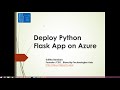 Deploy Python Flask App on Azure