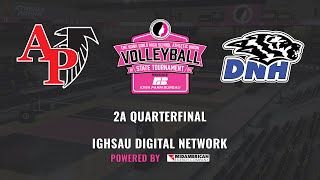 2024 IGHSAU Girls State Volleyball 2A Quarterfinal: Dike-New Hartford vs Aplington-Parkersburg