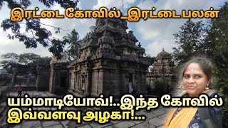 யம்மாடியோவ்!..அழகில் தாராசுரத்தை மிஞ்சிய இரட்டை கோவில்/Twins temple /அகத்தீஸ்வரம்,சோழீச்சரம்‌