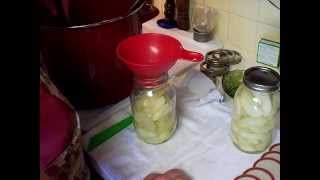 Canning apples in simple syrup