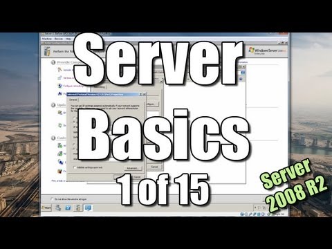 Server Basics (1) | Setup a Domain Controller | Windows Server 2008 R2 Server Basics (1) | Setup a Domain Controller | Windows Server 2008 R2