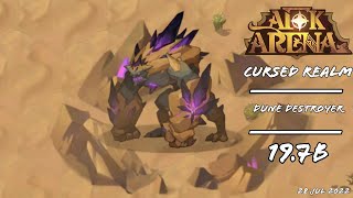 AFK ARENA 劍與遠征 | Cursed Realm 詛咒夢境 | Dune Destroyer 黄沙破坏者 | 19.7B | Jul'22