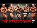 212 OLYMPIA 2024 TOP 5 PREDICTIONS (6 WEEKS OUT)