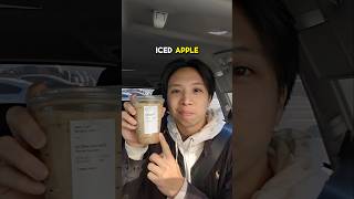 I Tried The Iced Apple Crisp Oat Milk Shaken Espresso From Starbucks In Calgary Alberta!