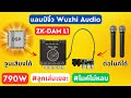 รีวิว #แอมป์จิ๋ว 790W 2.0CH Wuzhi Audio ZK-DAM L1 มีชิป DSP จูนได้ ต่อไมค์ร้องคาราโอเกะได้ #เบสหนัก