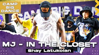 Michael Jackson - In the Closet Dance Video | Shay Latukolan | Camp Big Dance