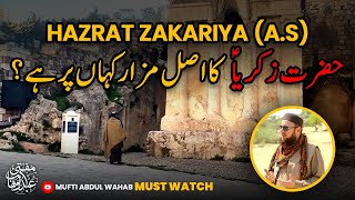 Hazrat Zakariya A.S Ka Asal Mazaar Kahan Par Hai? | Exclusive video |  Mufti Abdul Wahab